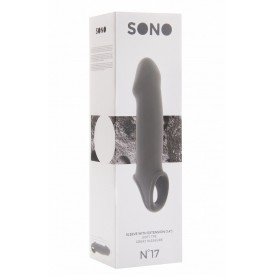 Серая насадка на пенис SONO №17